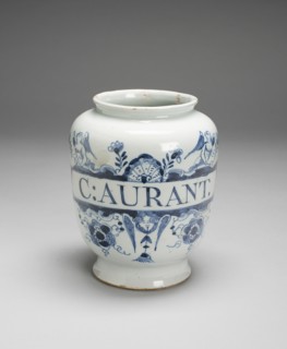 Drug Jar, England, 1695/1740. Creator: Unknown.