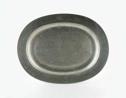 Platter, England, 1750/80. Creator: Unknown.
