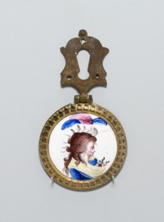 Cloak Pin (Knob or Tieback), England, 1810/30. Creator: Unknown.