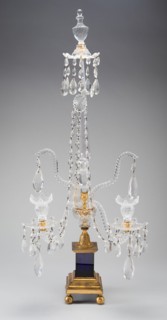 Candelabra, England, 1780/1800. Creator: Unknown.