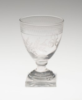 Sweetmeat Glass, England, c. 1790. Creator: Unknown.