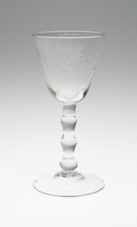 Wine Glass, Netherlands, July 8, 1760. Creator: Unknown.