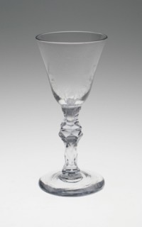 Wine Glass, England, c. 1760/80. Creator: Unknown.