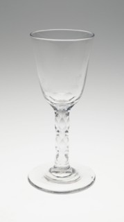 Wine Glass, England, c. 1760/80. Creator: Unknown.