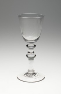 Wine Glass, England, c. 1795. Creator: Unknown.