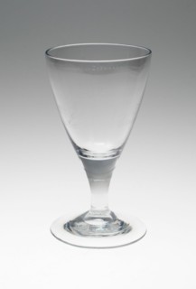 Wine Glass, England, Late 18th century. Creator: Unknown.