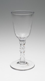 Wine Glass, England, c. 1760/80. Creator: Unknown.