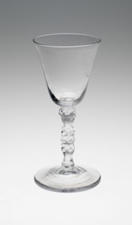 Wine Glass, England, c. 1760/80. Creator: Unknown.