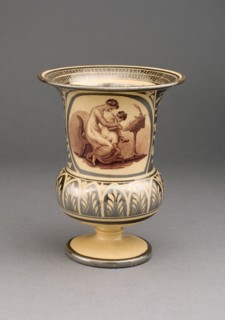 Vase, Leeds, c. 1820. Creator: Unknown.