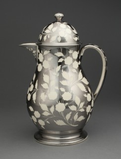 Jug with Cover, Staffordshire, 1810/20. Creator: Staffordshire Potteries.