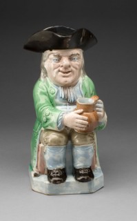 Toby Jug, Staffordshire, 1780/90. Creator: Staffordshire Potteries.