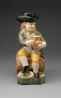 Toby Jug, Staffordshire, 1780/90. Creator: Staffordshire Potteries.
