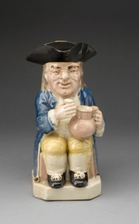 Toby Jug, Staffordshire, 1780/90. Creator: Staffordshire Potteries.