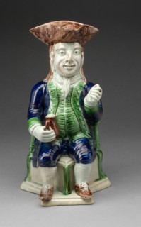 Toby Jug, Staffordshire, 1780/90. Creator: Staffordshire Potteries.