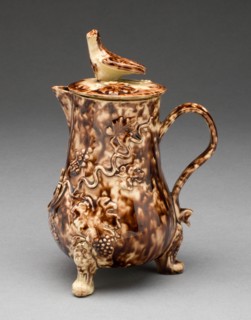 Milk Jug, Staffordshire, 1760/70. Creator: Staffordshire Potteries.
