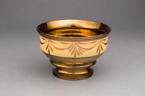 Bowl, Staffordshire, c. 1830. Creator: Staffordshire Potteries.