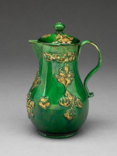 Milk Jug, Staffordshire, 1760/75. Creator: Staffordshire Potteries.