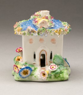 Incense Burner, Staffordshire, c. 1830. Creator: Staffordshire Potteries.