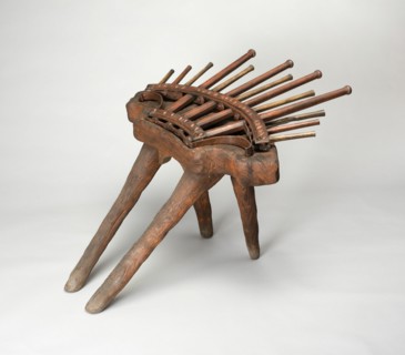 Thirteen-Barrel Organ Gun with Stand, Europe, 17th century. Creator: Unknown.