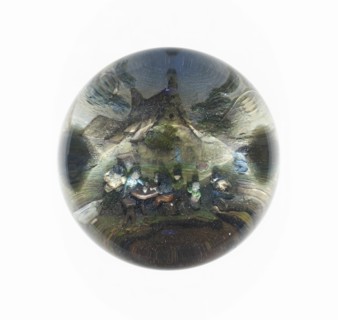Paperweight, England, c. 1848-60. Creator: Unknown.