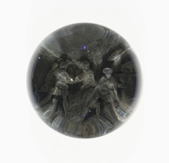 Paperweight, England, c. 1845-60. Creator: Unknown.