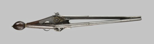 Triple-Wheellock Pistol, Strasbourg, 1610/20. Creator: Unknown.