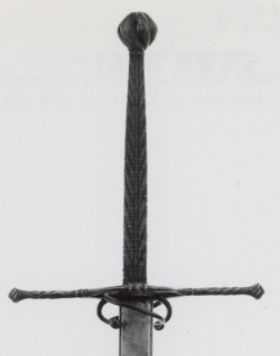 Two-Handed Sword, Germany, 1550/75. Creator: Unknown.