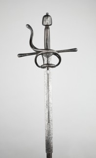 Rapier with Extendable Handle, Germany, c. 1590/1600. Creator: Unknown.