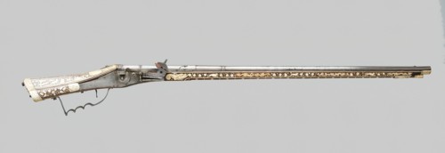 Wheellock Rifle, Austria, 1580-1600. Creator: Unknown.