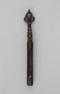 Wheellock Spanner with Powder Measure and Screwdriver, Germany, 17th century. Creator: Unknown.