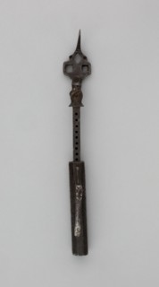 Wheellock Spanner with Powder Measure and Screwdriver, Germany, 17th century. Creator: Unknown.