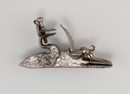 Detached Flintlock, Europe, late 18th century. Creator: Unknown.