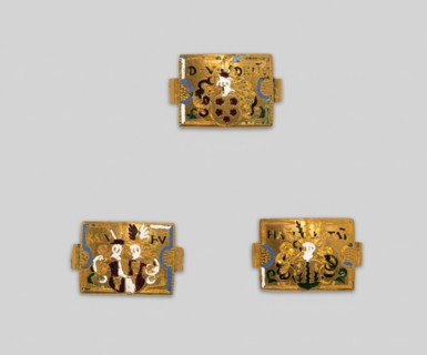 Three Fasteners, Germany, c. 1650. Creator: Unknown.