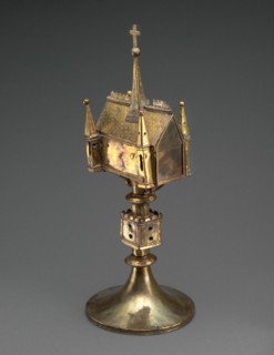 Reliquary Monstrance in the form of a Church, Brunswick, c. 1484. Creator: Unknown.