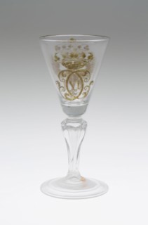 Wine Glass, Germany, c. 1730. Creator: Unknown.