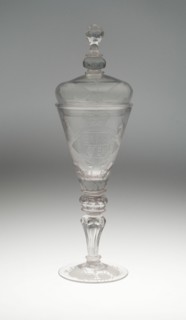 Goblet with Cover, Germany, c. 1750. Creator: Unknown.