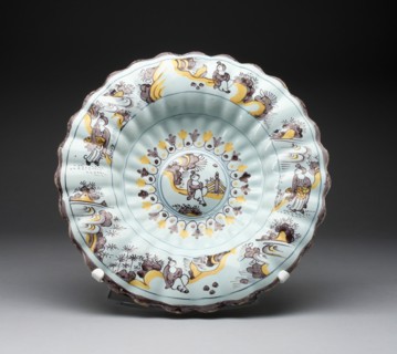 Plate, Frankfurt am Main, c. 1700. Creator: Unknown.
