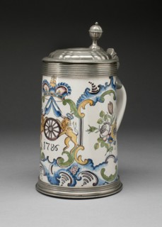 Tankard, Hanau, 1786. Creator: Unknown.