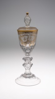 Goblet with Cover, Lauenstein, 1786. Creator: Unknown.