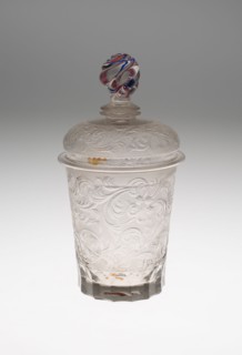 Tumbler with Cover, Potsdam, Early 18th century. Creator: Unknown.
