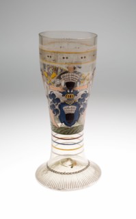 Beaker (Humpen), Saxony, 1693. Creator: Unknown.