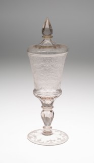 Goblet with Cover, Schleswig, c. 1725. Creator: Unknown.