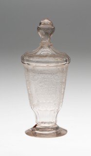 Goblet with Cover, Schleswig, c. 1730. Creator: Unknown.