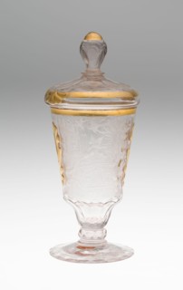 Wine Glass and Cover, Schleswig, c. 1740. Creator: Unknown.