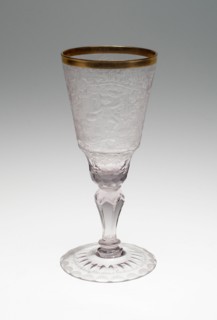 Wine Glass, Schleswig, c. 1740. Creator: Unknown.