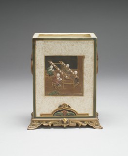 Vase, England, 1875/80. Creator: Royal Worcester.