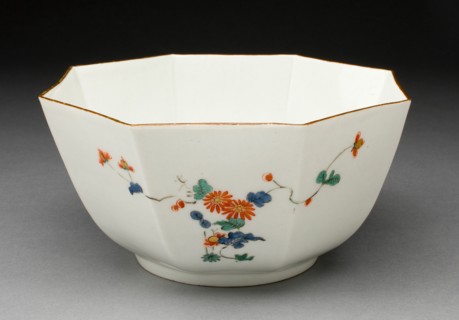 Bowl, Meissen, c. 1732. Creator: Meissen Porcelain.