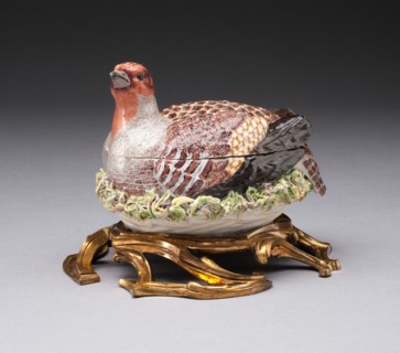 Partridge Tureen, Meissen, c. 1748. Creator: Meissen Porcelain.
