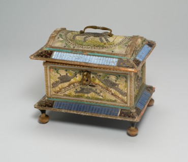 Casket, Nevers, Late 17th century. Creator: Verres de Nevers.