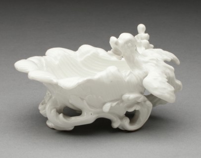 Salt Cellar, Meissen, 1730/35. Creator: Meissen Porcelain.